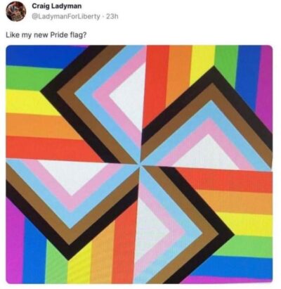 Une publication sur les réseaux sociaux anti-LGBTQ de Craig Ladyman