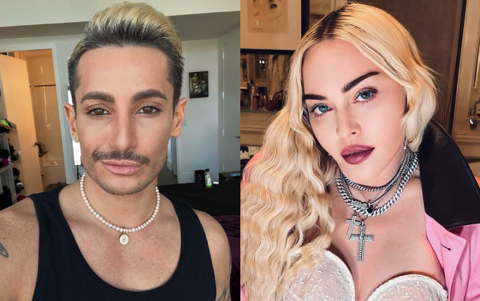 Voici ce que Madonna a dit à propos de la relation à trois de Frankie Grande