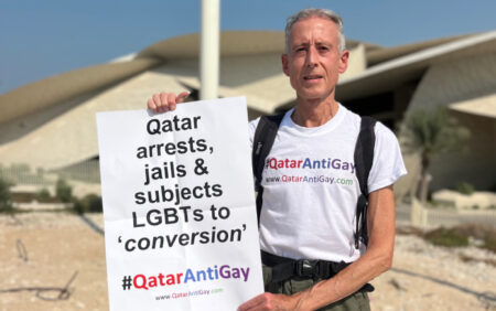 Coupe du monde : Peter Tatchell arrêté au Qatar après avoir organisé une manifestation LGBTQ+