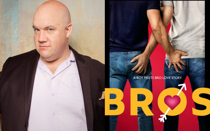 Le producteur de Bros, Guy Branum, ne faisait pas confiance au réalisateur hétéro pour faire des scènes de sexe "chaudes"