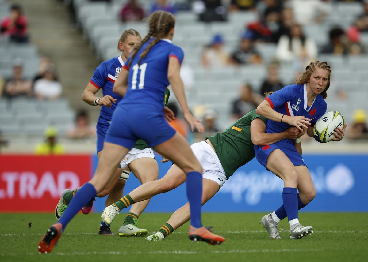 Afrique du Sud v France - Coupe du Monde de Rugby 2021 : Poule C