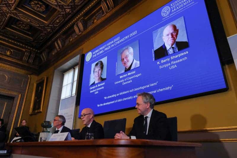 Trois scientifiques reçoivent le prix Nobel de chimie pour leur outil de construction de molécules 646302 origin 1