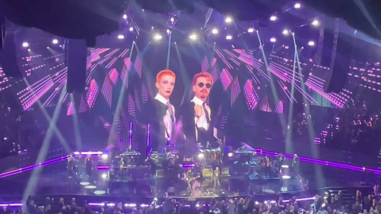 eurythmics fais de beaux rêves 2022 temple de la renommée du rock and roll induction microsoft theatre la 11 5 22