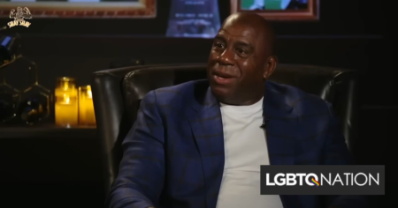 L'histoire touchante de Magic Johnson sur le fait d'embrasser son fils gay est absolument parfaite