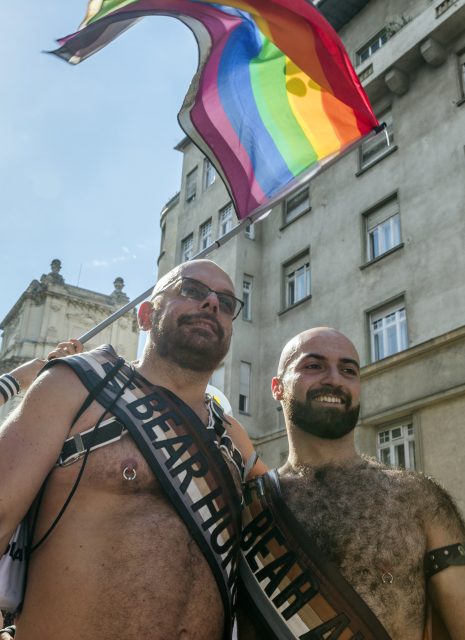 M. Bear Budapest Hongrie Pride