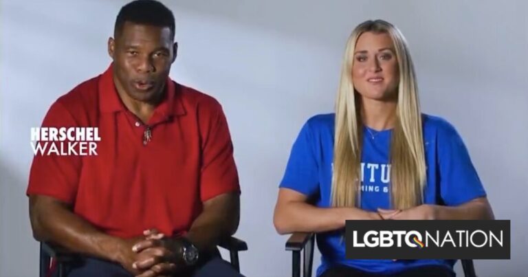 La nouvelle publicité de Herschel Walker claque les personnes trans à peine un jour après une fusillade de masse dans un bar LGBTQ