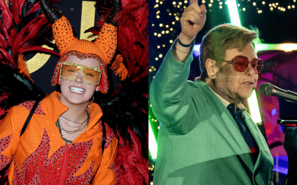 JoJo Siwa se souvient d’un appel téléphonique « qui a changé sa vie » d’Elton John après sa sortie JoJo Siwa was reportedly starstruck when Elton John called her up to congratulate her for coming out.