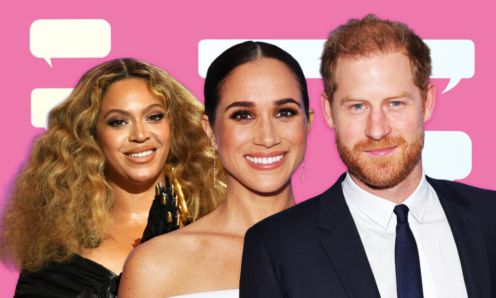 Tout le monde perd la tête face à la réaction du prince Harry face à Meghan Markle recevant un SMS de Beyoncé Beyonce
