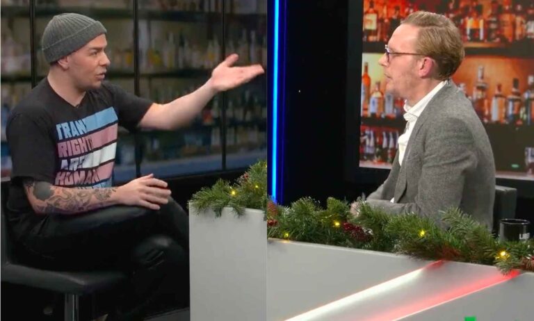 Marié à First Sight, Thomas Hartley défie les vues anti-trans de Laurence Fox en direct sur les ondes