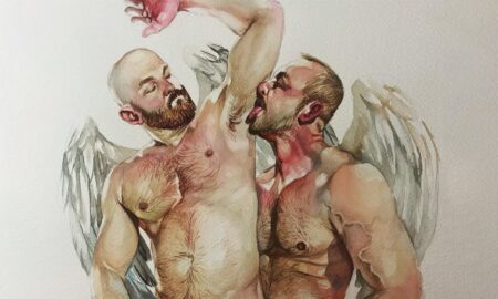 Les peintures de cet artiste représentent le symbolisme religieux gay