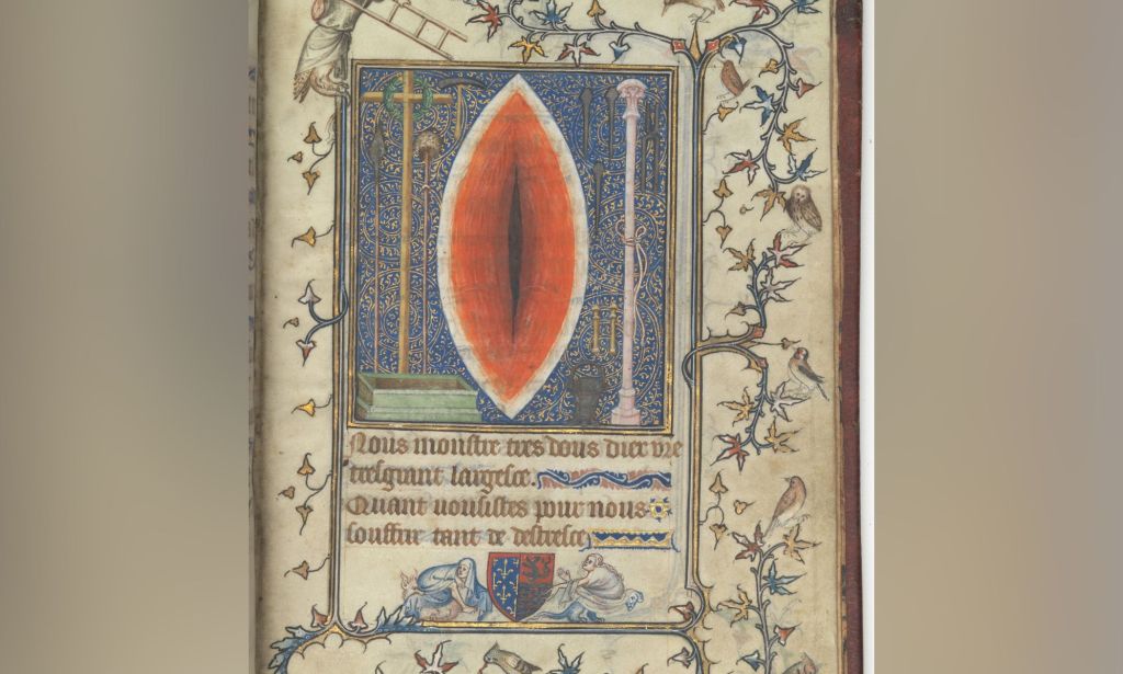 Une représentation artistique de la plaie latérale sur Jésus-Christ