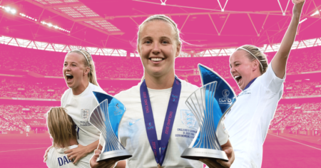 La lionne d'Angleterre et l'héroïne LGBTQ+ Beth Mead nommée personnalité sportive de l'année par la BBC