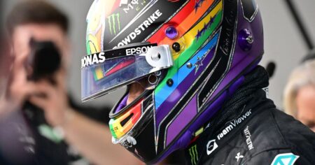 La nouvelle politique de Formule 1 vise le casque Pride de Lewis Hamilton