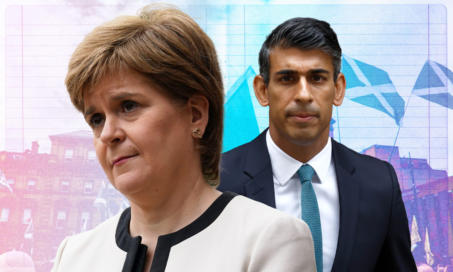 Nicola Sturgeon fustige le gouvernement conservateur pour avoir bloqué le projet de loi écossais sur le genre : « Une attaque contre la démocratie » Nicola Sturgeon and Rishi Sunak