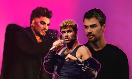Adam Lambert George Michael Theo James