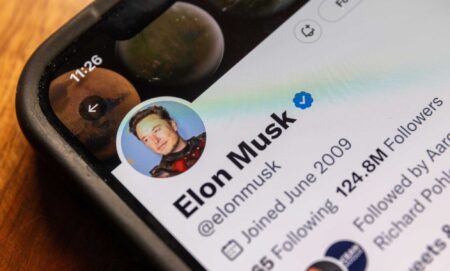 Elon Musk's Twitter account