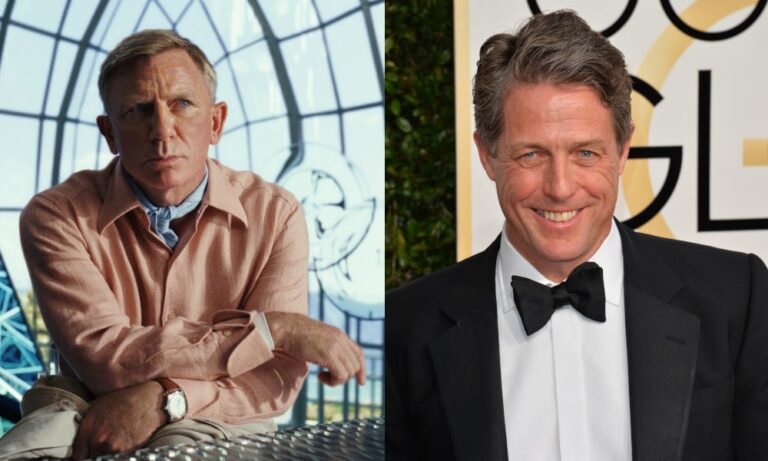 Hugh Grant sur son camée « Glass Onion »: « C’est vrai que je suis marié à James Bond » Hugh Grant sur son camée "Glass Onion": "C'est vrai que je suis marié à James Bond"