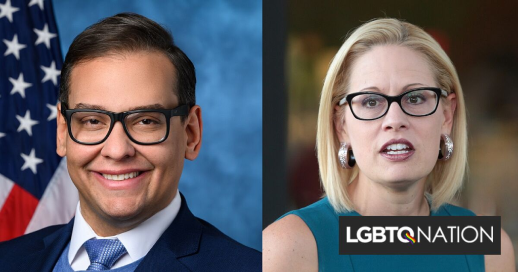 Kyrsten Sinema claque les rapports selon lesquels elle est amie avec George Santos Kyrsten Sinema claque les rapports selon lesquels elle est amie avec George Santos