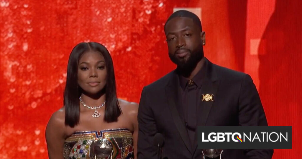 Dwayne Wade et Gabrielle Union demandent avec force les droits des trans noirs aux NAACP Awards Dwayne Wade et Gabrielle Union demandent avec force les droits des trans noirs aux NAACP Awards