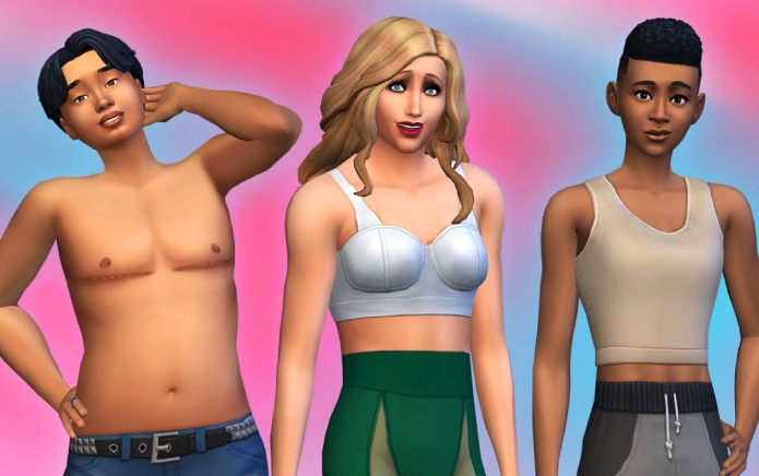 Les Sims présentent les meilleures cicatrices chirurgicales et les bandages thoraciques dans une nouvelle mise à jour