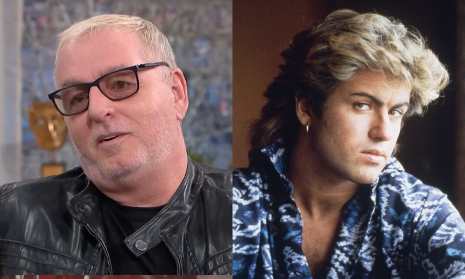Qui est le cousin de George Michael et ancien « meilleur ami » Andros Georgiou ? Andros Georgiou (left) on This Morning and George Michael (right)