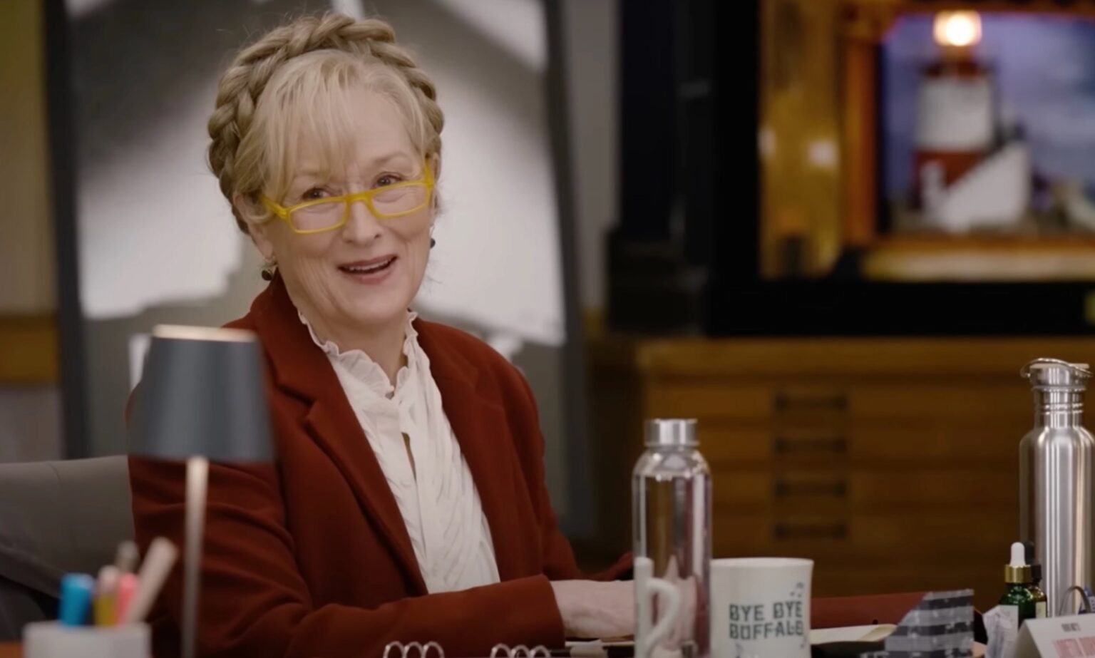 Nous avons notre premier aperçu de Meryl Streep dans Only Murders in the Building – et les fans sont là pour ça First look of Meryl Streep in Only Murders in the Building.