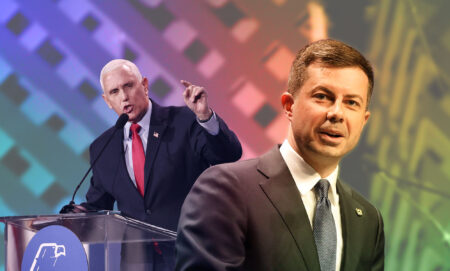 Mike Pence and Pete Buttigieg