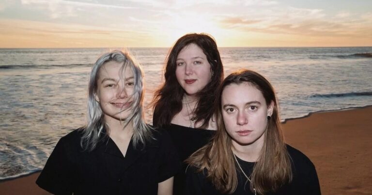 Boygenius have announced 2023 North American tour dates. (Harrison Whitford)