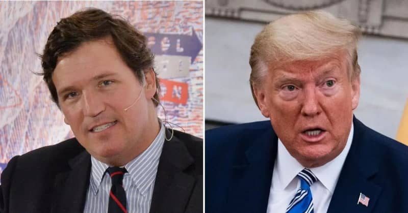 Tucker Carlson fait marche arrière après avoir affirmé qu’il déteste « passionnellement » Donald Trump : « Je l’aime » « en tant que personne » 673993 origin 1