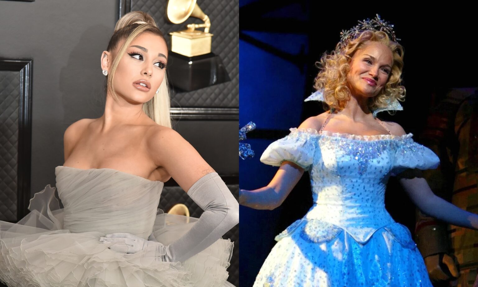 Kristin Chenoweth dit qu’Ariana Grande « mettra sa propre empreinte » sur Glinda de Wicked Kristin Chenoweth gives her blessing for Ariana Grande's Glinda.