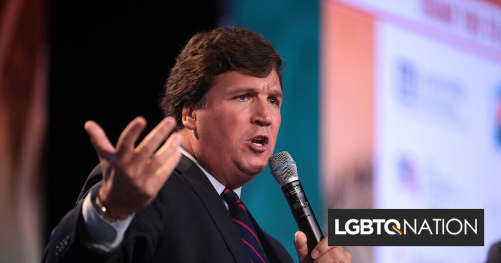 Tucker Carlson a accusé les personnes trans de jouer à Dieu. Ce sont les chrétiens qui ont fait ça pendant des siècles Tucker Carlson a accusé les personnes trans de jouer à Dieu. Ce sont les chrétiens qui ont fait ça pendant des siècles
