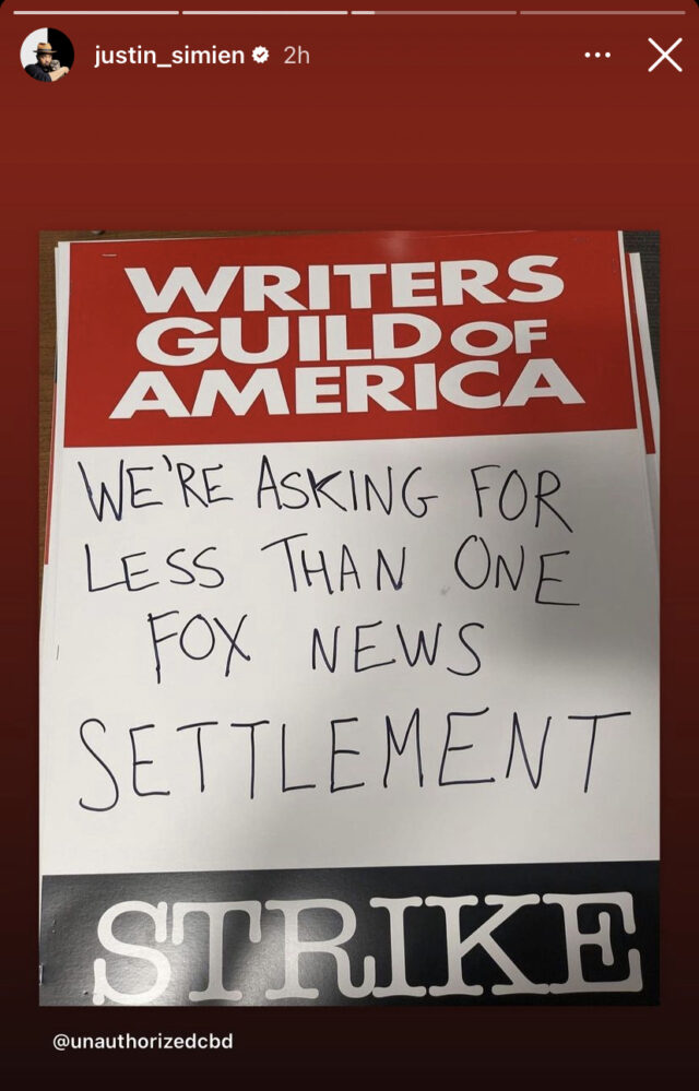 Writers Guild of America, grève, célébrités LGBTQ+