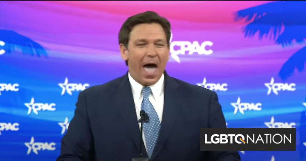 Ron DeSantis refuse de dire s’il soutient les droits du mariage LGBTQ + Ron DeSantis refuse de dire s'il soutient les droits du mariage LGBTQ +