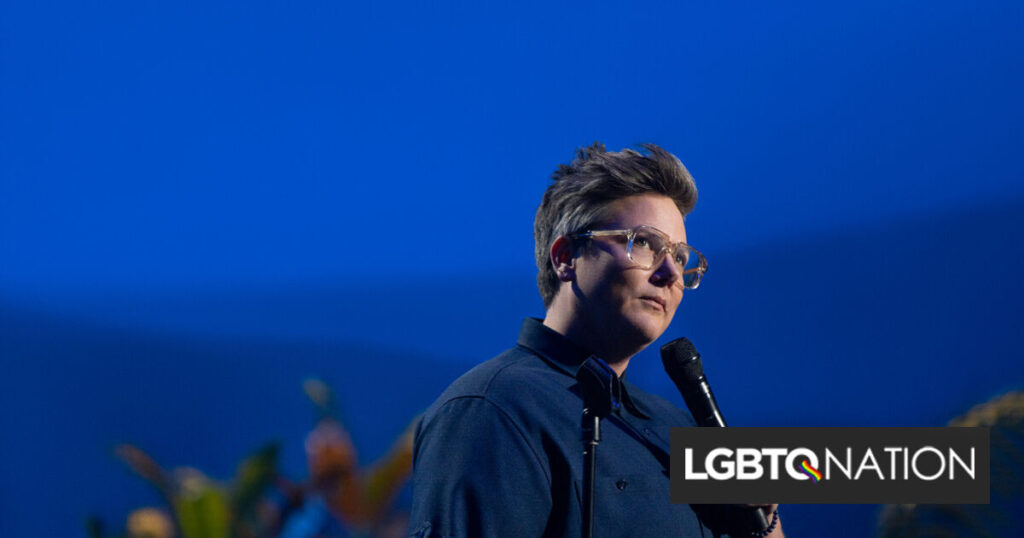 Comment la comédienne queer Hannah Gadsby a trompé une boulangerie chrétienne pour qu’elle fasse son gâteau de mariage Comment la comédienne queer Hannah Gadsby a trompé une boulangerie chrétienne pour qu'elle fasse son gâteau de mariage