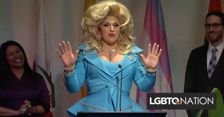 San Francisco nomme D'Arcy Drollinger le tout premier lauréat du drag du pays