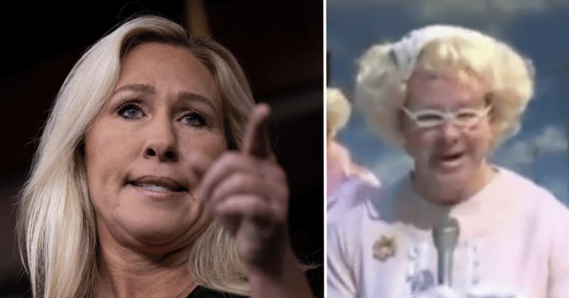 La représentante Marjorie Taylor Greene minimise la vidéo découverte de son petit ami dans Drag: « So Stupid » 679167 origin 1