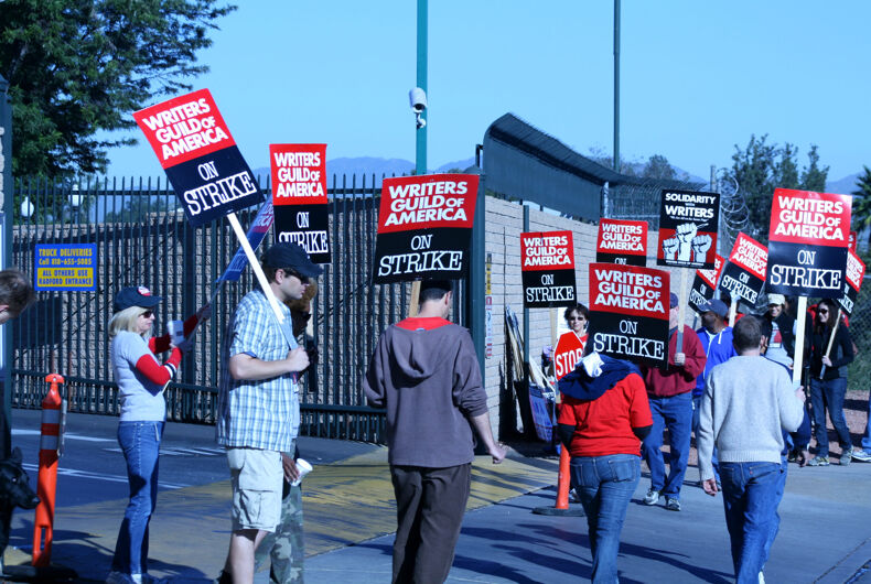 Writers Guild of America, grève, WGA, stars LGBTQ+