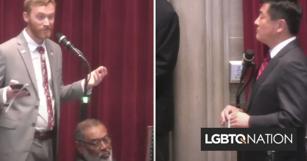 Un allié démocrate a expliqué à un dirigeant du GOP pourquoi les interdictions transgenres n’ont aucun sens Un allié démocrate a expliqué à un dirigeant du GOP pourquoi les interdictions transgenres n'ont aucun sens