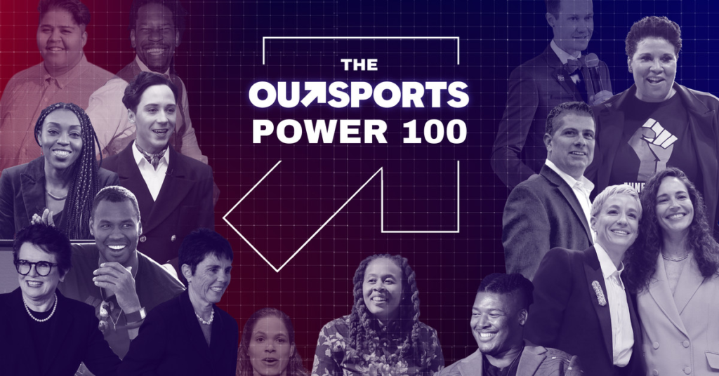 Outsports Power 100 rend hommage aux personnes LGBTQ les plus puissantes et les plus influentes dans le sport Outsports Power 100 rend hommage aux personnes LGBTQ les plus puissantes et les plus influentes dans le sport