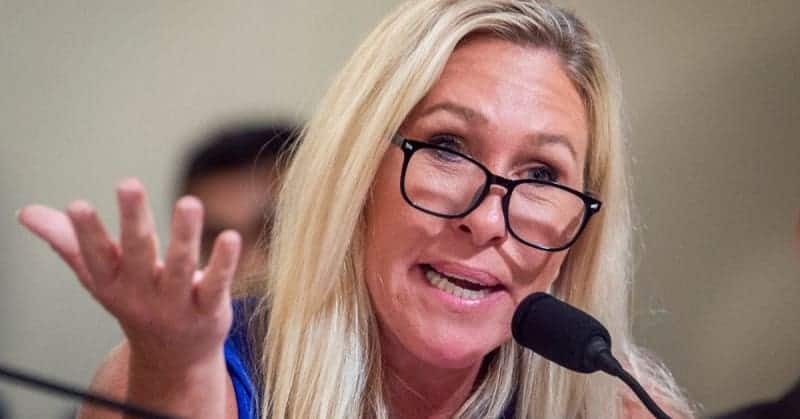 « Symbole de l’agression »: Marjorie Taylor Greene condamne le drapeau de la fierté arc-en-ciel 681569 origin 1