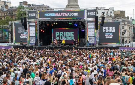 Plus d'un million de personnes se sont rassemblées pour célébrer la Pride à Londres