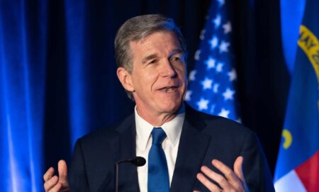 North Carolina governor Roy Cooper