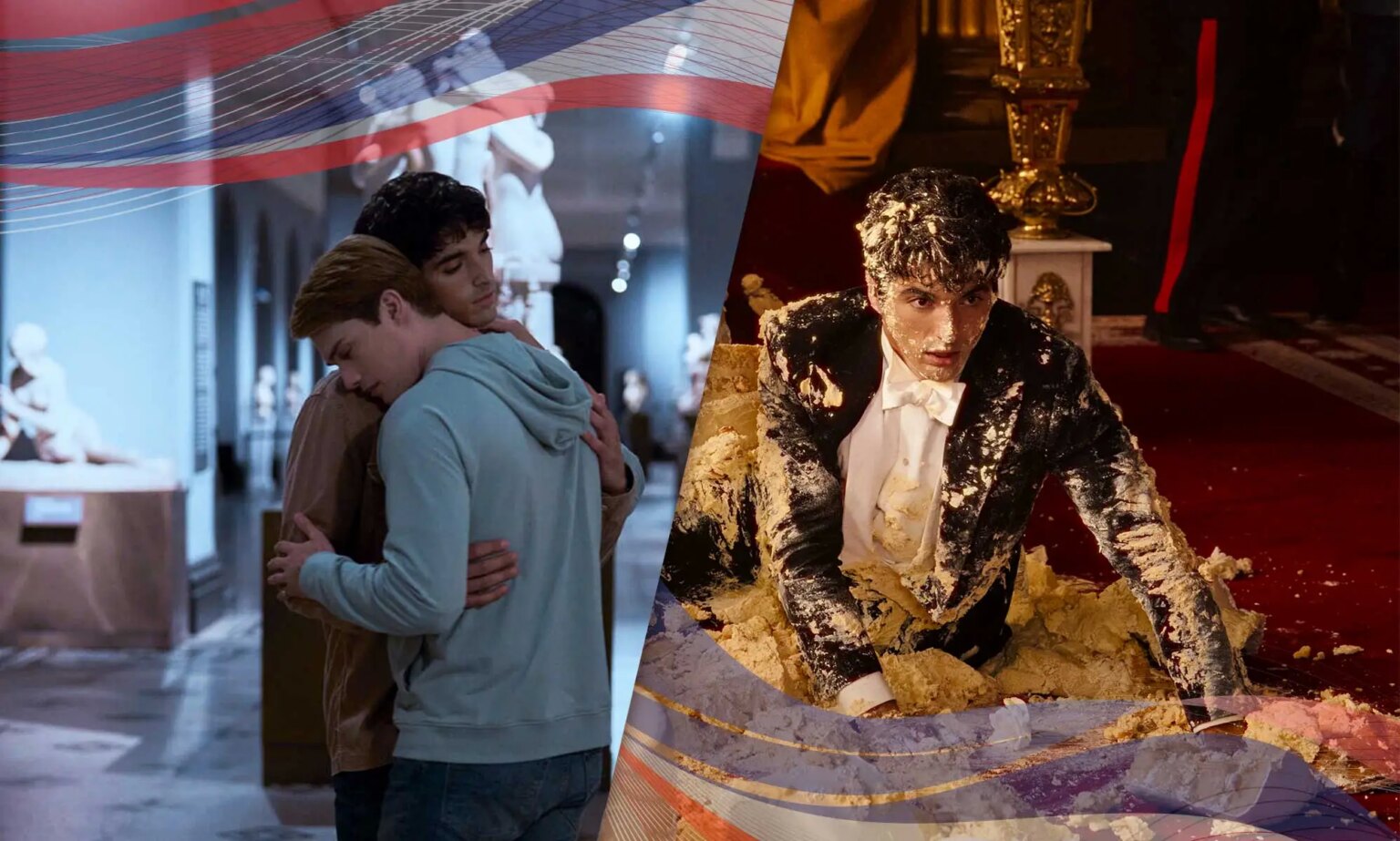 Les fans de Red, White & Royal Blue ont déjà déclaré leurs 5 meilleurs moments préférés Fans are already royally obsessed with Red, White & Royal Blue (Prime Video/Getty)