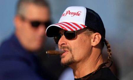 Kid Rock has been pictured allegedly drinking a can of Bug Light – mere months after he shot at cases of the beer in a transphobic rage. 