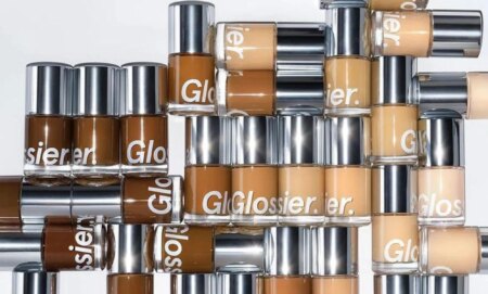 Glossier has launched a new inclusive foundation range.