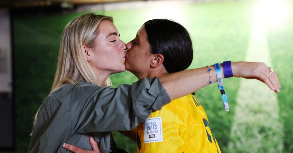 La visibilité de Sam Kerr élève les fans gays avant l’Australie contre l’Angleterre La visibilité de Sam Kerr élève les fans gays avant l'Australie contre l'Angleterre