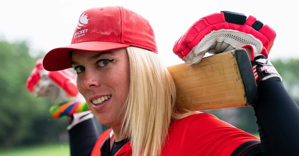 Un joueur de cricket trans reconnaissant pour son soutien avant son arc international historique Un joueur de cricket trans reconnaissant pour son soutien avant son arc international historique
