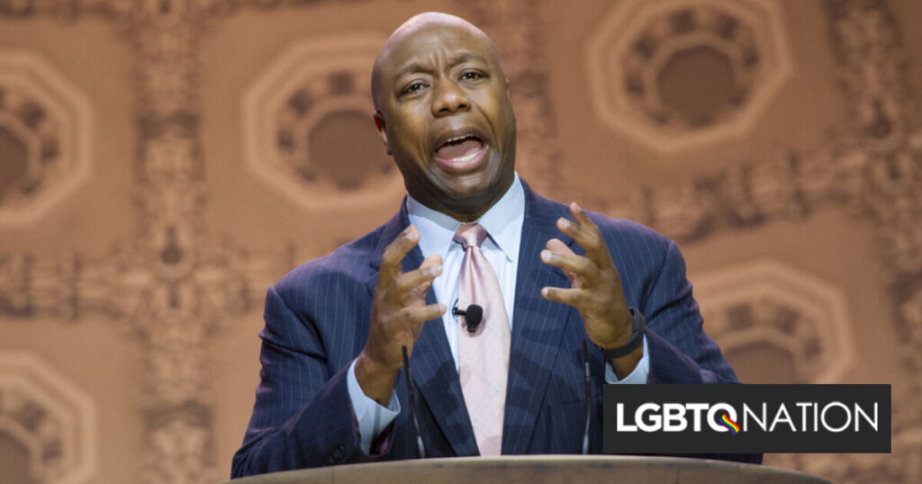 Le candidat républicain Tim Scott combat les rumeurs d’homosexualité en parlant de sa petite amie qu’il refuse de nommer Le candidat républicain Tim Scott combat les rumeurs d'homosexualité en parlant de sa petite amie qu'il refuse de nommer