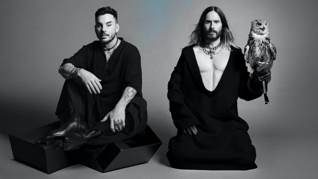 Thirty Second to Mars annonce sa tournée mondiale 2024 : dates, prévente et infos billets Thirty Seconds to Mars announce headline world tour dates and ticket details.