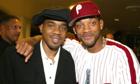 Actor Duane Martin (left) with Will Smith (right).